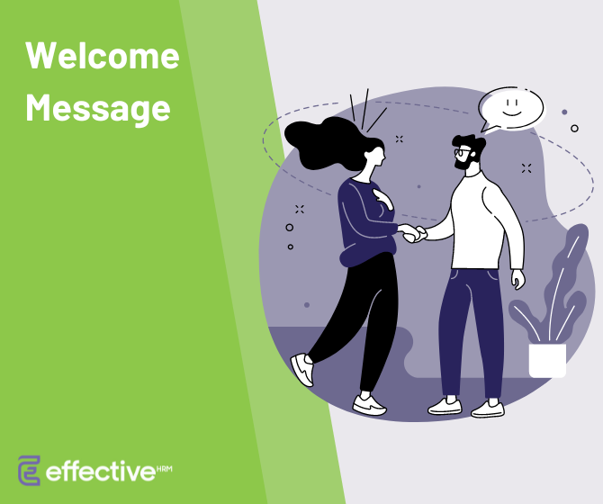 Welcome Message